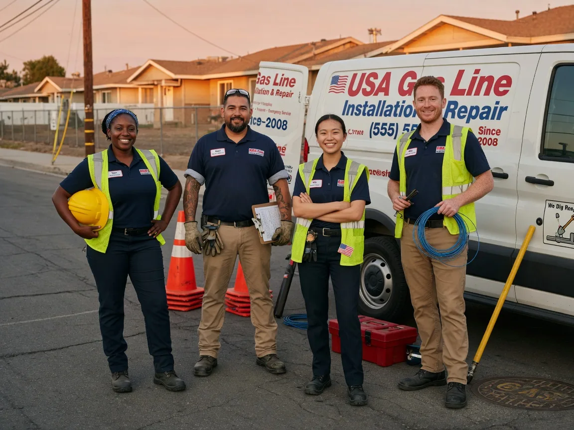 Gas Line Installation company in Westside, IA